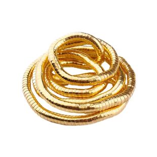 Flexible Neckla 5mm Iron Bendable Snake Jewelry 90cm Twisted