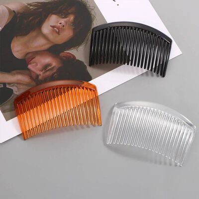 5pcs Plastic DIY Hair Comb Women Multi-functional Hair clip