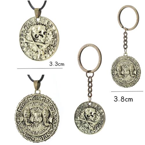 Fashion Uncharted 4 Drake Skull Necklace Mens Game Jewelry L