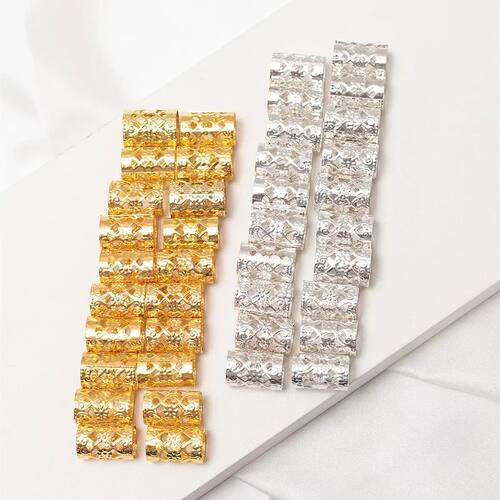 20pcs Hair Ring For Braids Cuff Clips Available Dreads Acces