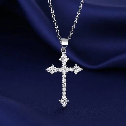 White Gold-color Necklace For Women Simple Cold Style Set Wi