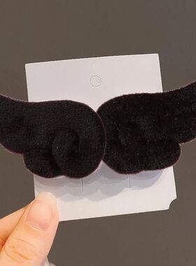 Wing Plush Hairpin Super Cute Angel Children Accessories Gir