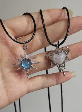 Stainless Steel Sun Necklace Jewelry Sunshine Charm Fashion
