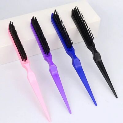 1Pc Hair Brushes Comb Teasing Back Combing Hair Brush Slim L