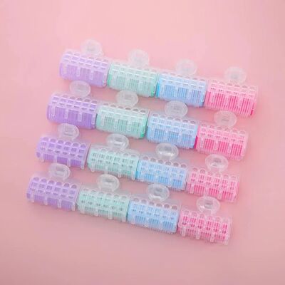 3pcs Hair Rollers Roll Curler Hair Curler Plastic Self-adhes