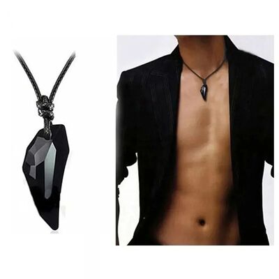 Man's Fashion Wolf Teeth Necklace Rope Chains Necklaces Boyf