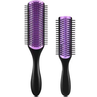 9-Rows Detangling Hair Brush Detangler Hairbrush Scalp Massa