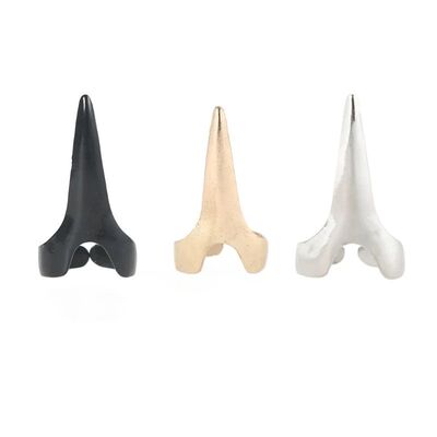 10pcs Hair Selecting Tools Metal Parting Ring Hair Sectionin