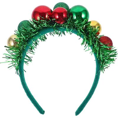 Colored Balls Christmas Headband Performance Cosplay Christm