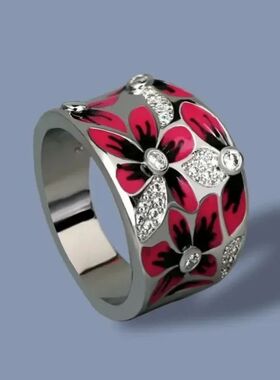 European and American Style Hmade Enamel Painted Artistic At