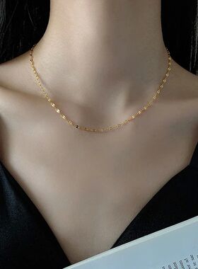 New Trendy Simple 18K Gold Plated 316L Stainless Steel Choke