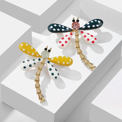 Dragonfly Enamel Lapel Pin Insect Brooch Pins Fashion Access
