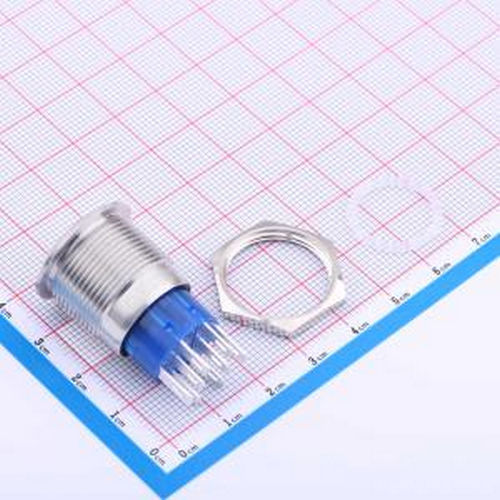 ATP19-SL4-612-M0DE-03Q 19MM防破坏密封按动开关 三件套 插件 按