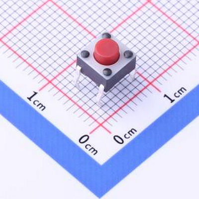 1825910-7 5.99*5.99*5mm 直插 轻触开关 插件 轻触开关