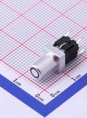 K6-6149D03 蓝色带灯开关 插件 轻触开关