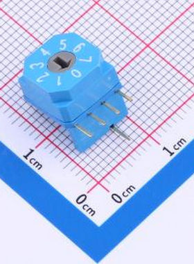 FDR-08H F系列 微型旋转编码开关 插件,10x10mm 旋转编码器
