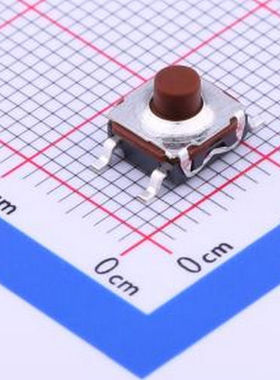 KST241GLFS 6.2*6.2*5mm 立贴 轻触开关 SMD,6.2x6.2mm 轻触开关