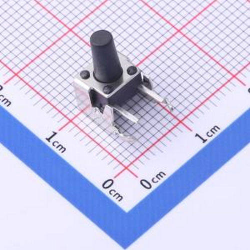 TS-KG02N-BB100F 6*6*10.0侧按支架式轻触开关 插件 轻触开关