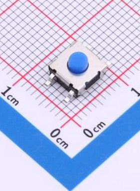 TS-1047A-A40B3-D2 6.2*6.4*4.0mm包脚立贴轻触开关250gf SMD,6.2