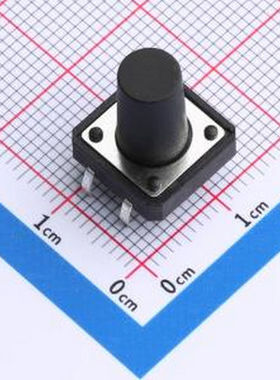 TS015-CBW1EH14.5 12*12*14.5mm 直插 180GF 轻触开关 插件-4P,12