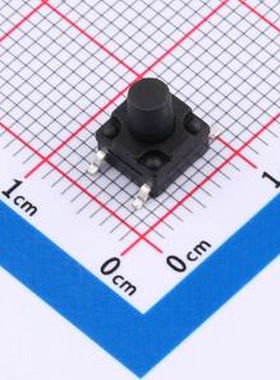 TS017A-TBY1FH7.5 6*6*7.5mm 立贴 250GF 防水IP67 轻触开关 SMD-