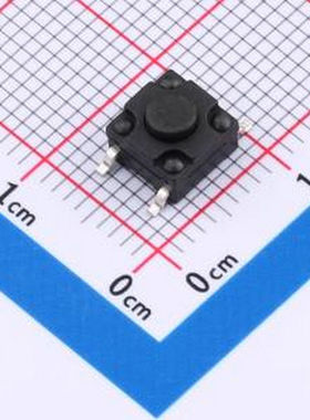 TS017A-TBY1FH4.5 6*6*4.5mm 立贴 250GF 防水IP67 轻触开关 SMD-