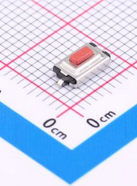 TS-3625R 3*6*2.5mm 拉伸立贴轻触开关 红色柄 弹力250gf 编带包