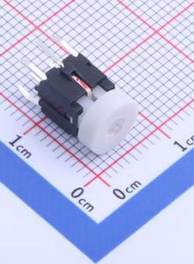 TPB01-104L1W 带红色灯 带支架 插件 轻触开关