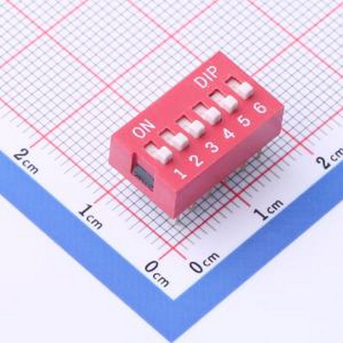 2.54-6P-CJHS 2.54-6P-CJHS 插件 拨码开关