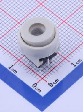 K6-6136D03-N1 蓝色无锁带灯开关 插件 轻触开关