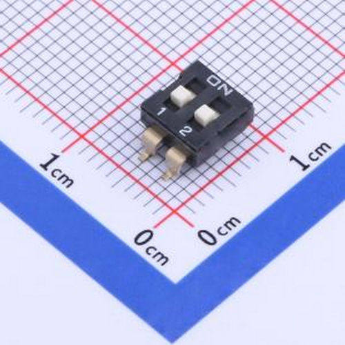 KF1027B-02P-G00-ON-01B 拨码开关 SMD-4P,6x6.2mm 拨码开关