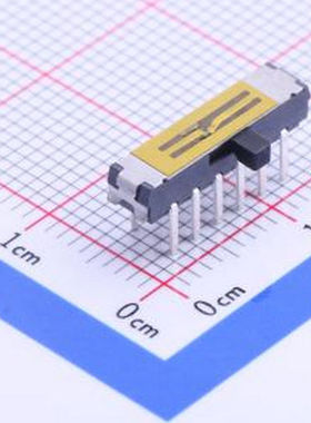 K3-2268D-F1 卧插双档 滑动开关 插件 滑动开关