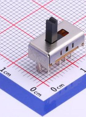 SS23D06L6 柄长6mm 直插三档 滑动开关 插件 滑动开关