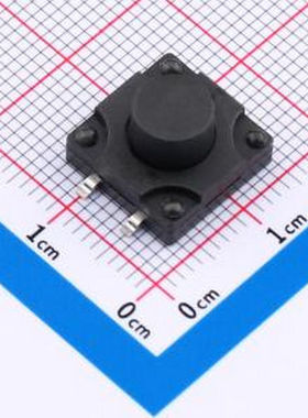 TS018A-TBY1EH7.5 12*12*7.5mm 立贴 180GF 防水IP67 轻触开关 SM