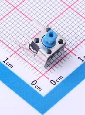 PTS645VJM612LFS 轻触开关7.5x6.2x6.1,1.6N 插件 轻触开关