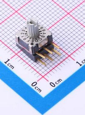 SKCR-16H1 旋转编码开关/8421开关/BCD编码开关 插件 旋转编码器