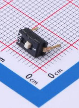 YDD01H 1位高拨键黑色插件2.54MM拨码开关 插件 拨码开关
