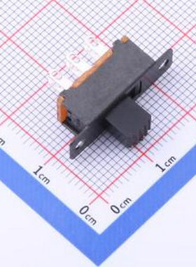 SS-22F32-G060 柄长6mm 直插两档 滑动开关 插件 滑动开关