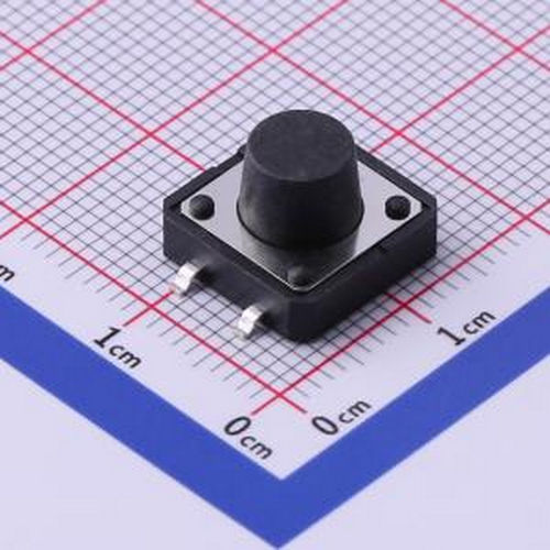 UK-B0262G80-SP25Y 12*12*8mm 立贴 轻触开关 SMD 轻触开关