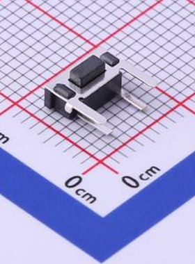 TS-1087E-B3D2 轻触开关7.7*3.5*3.5侧按侧插四脚3*6*3.5插件按键