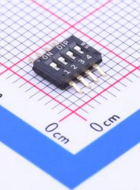 DHNF-04-V-T/R 4位 包含引脚总宽度8.1mm 贴片 SMD-8P,4.5x6.3mm