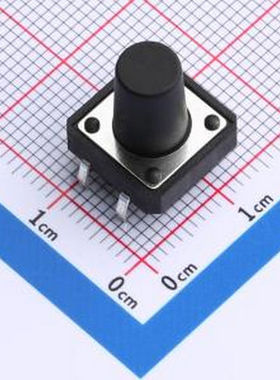 TS015-CBW1EH13.0 12*12*13.0mm 直插 180GF 轻触开关 插件-4P,12