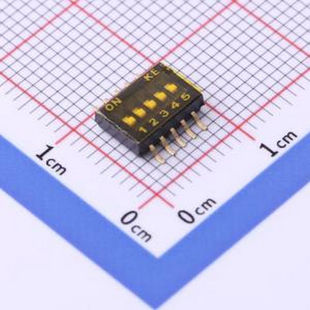 DSHP05TSGER 5位 1.27mm间距SMD KE拨码开关 DIPswitch SMD-10P,5