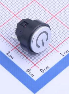 TPB01-137L1S 带红色灯 带支架 插件 轻触开关