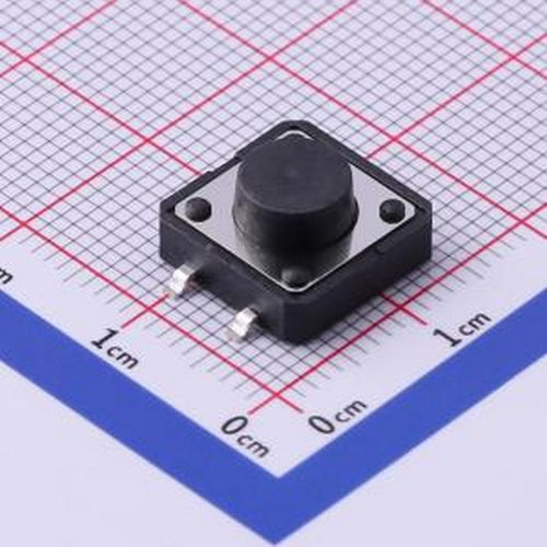 UK-B0262G60-SP25Y 12*12*6mm 立贴 轻触开关 SMD 轻触开关