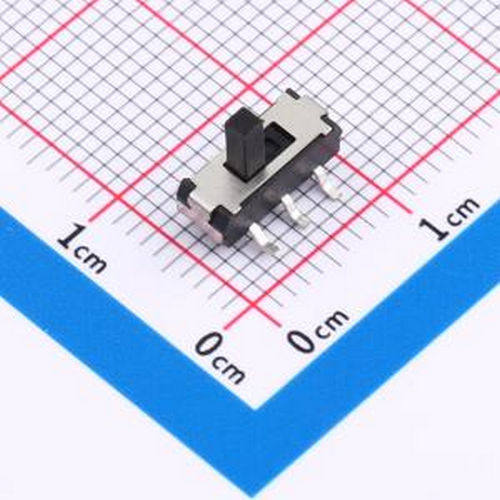HX MST-22D18G4-BD 两档立式贴片 6脚拨动 柄长4MM SMD,9x3.6mm
