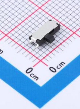 TP612221215 6.70X2.75X1.5H 单排贴片 三脚两档拨动开关 带定位