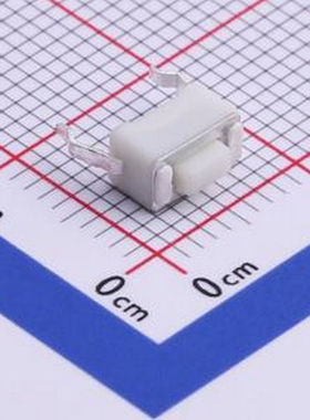 TS-1096D-A1B3-D2 轻触开关3*6*4.3mm两脚插件全白色250gf - 轻触