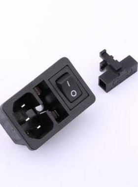 RT-C14B-D3+SS11-1BB 三合一插座:翘板开关+AC插座+保险丝 2件套