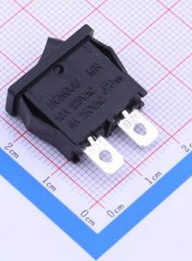 MR2-110-C5N-BB 21*9.5开关黑色不带灯 插件 船型开关